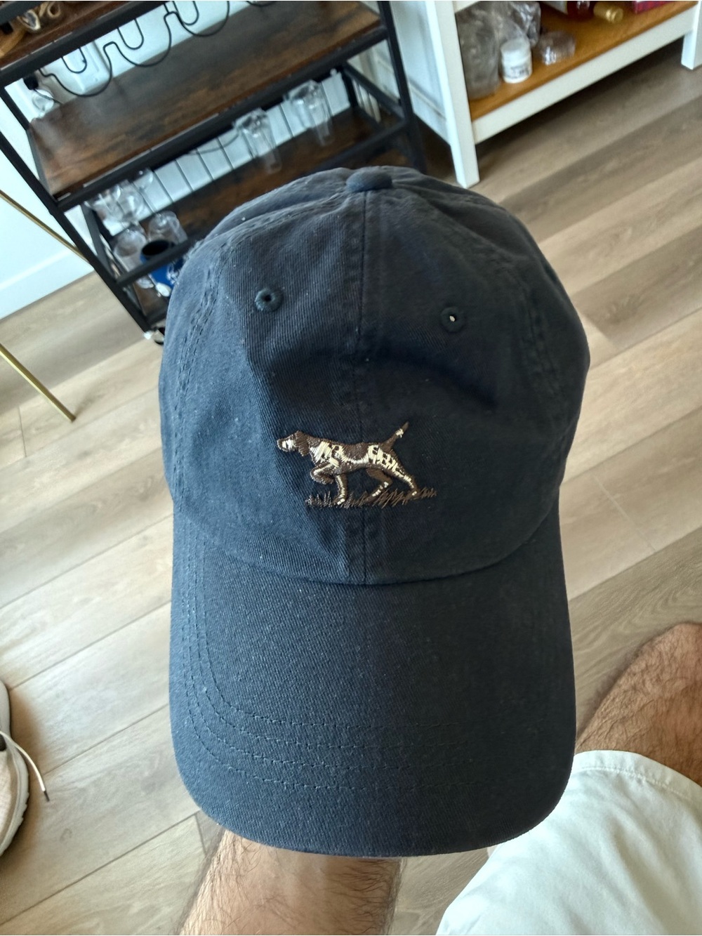 Rodd & Gunn Olive and Navy Cotton Baseball Cap with Label